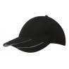 Cap - mod. 4019:Black, Cotton, Grey